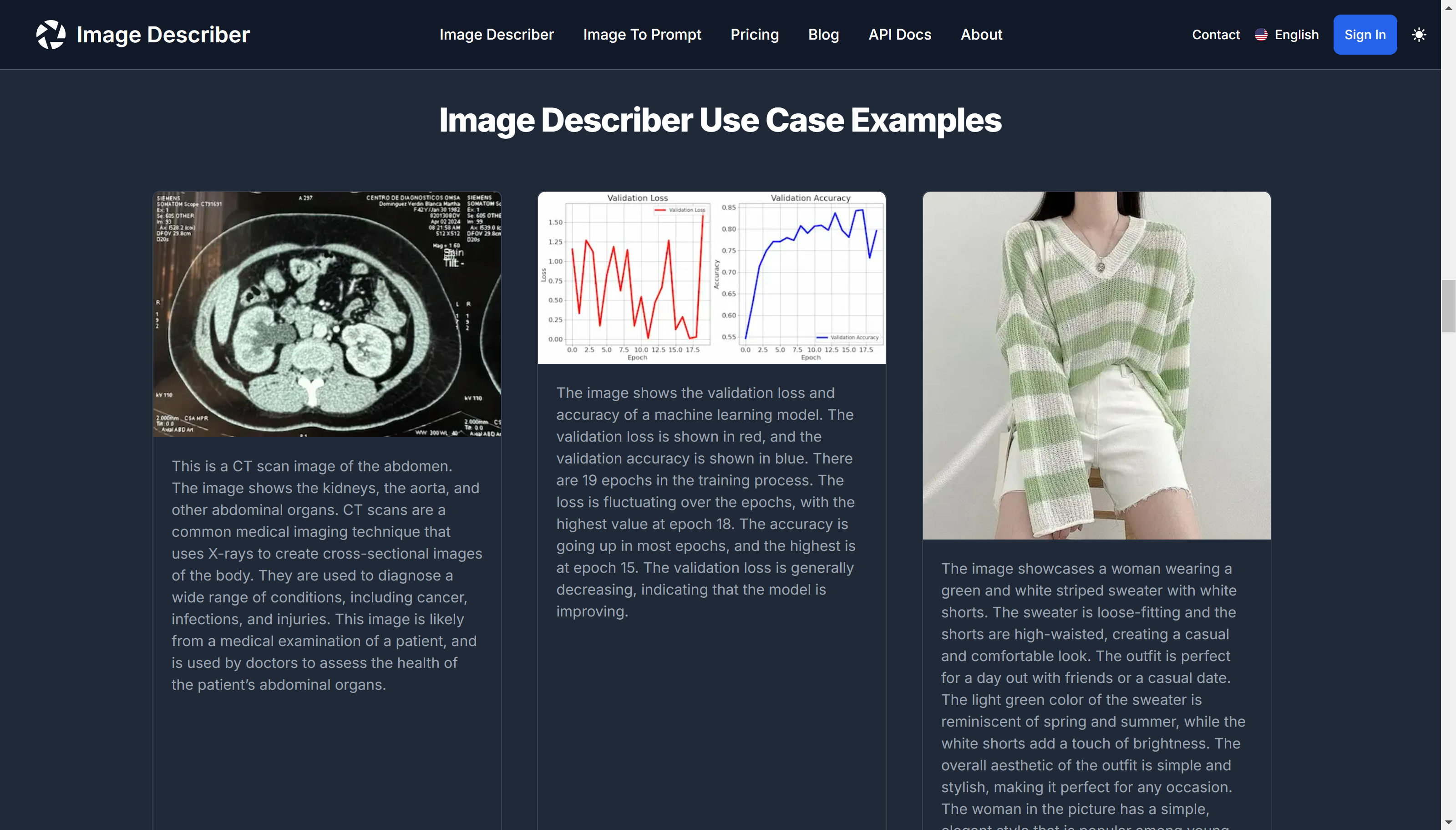 Image Describer gallery image