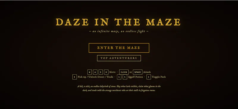 Daze in the Maze screenshot 2