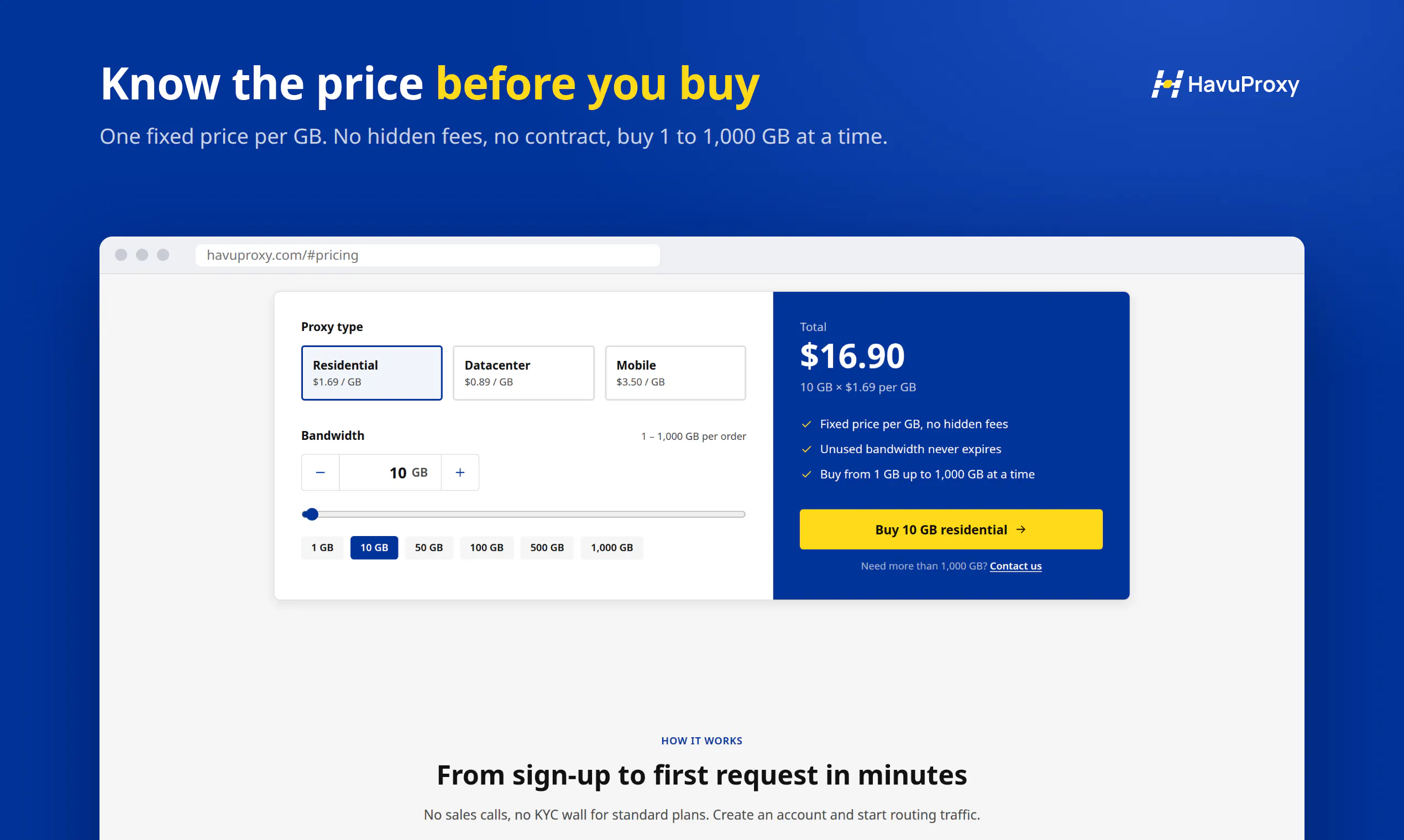 HavuProxy gallery image