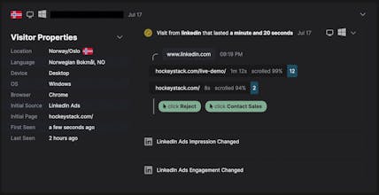 B2B Customer Journeys by HockeyStack gallery image