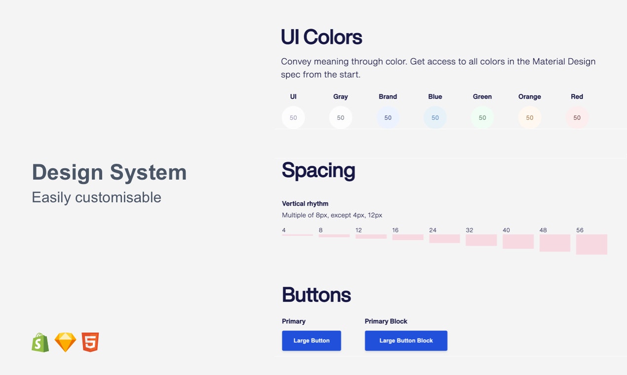 CE - Transactional emails design system gallery image