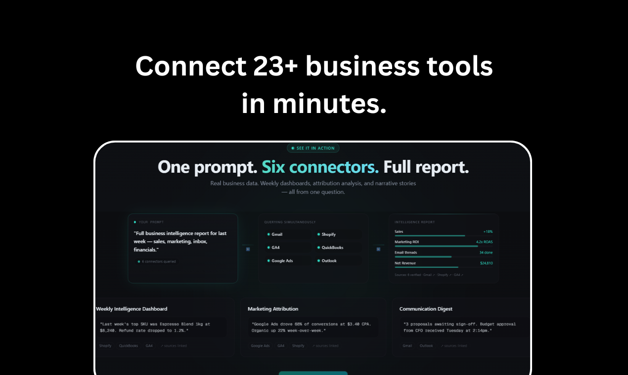 CorpusIQ — Private AI for Business data gallery image