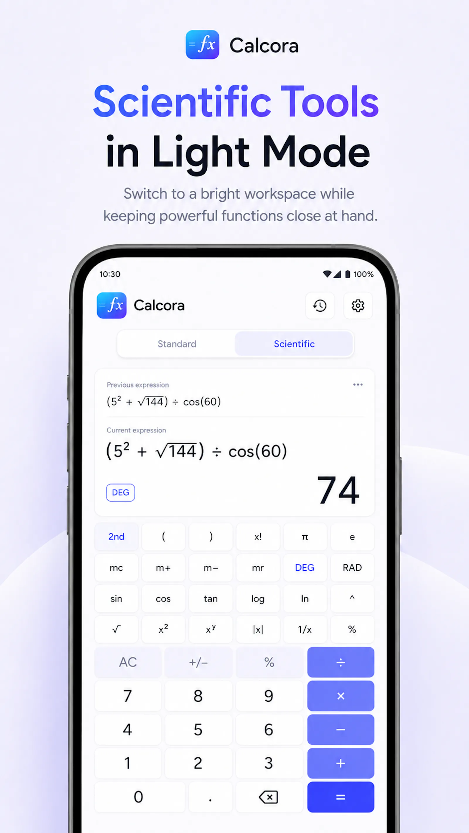 Scientific Calculator :Calcora screenshot 7
