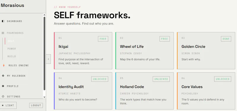 Morasious — Find your force. screenshot 2