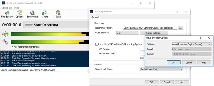 Perakam Audio Streaming Soundtap media 3