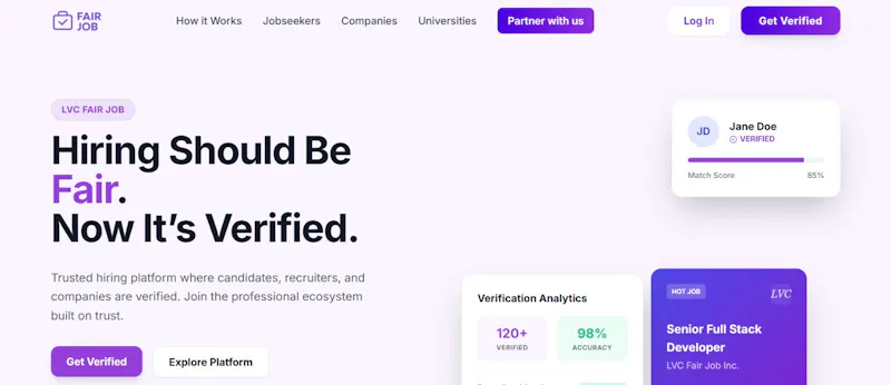 LVC Fair Job screenshot 1