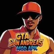 GTA San Andreas MOD APK logo - Product Hunt launch