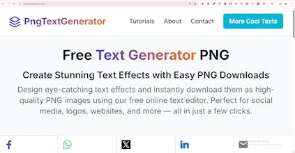 PngTextGenerator gallery image