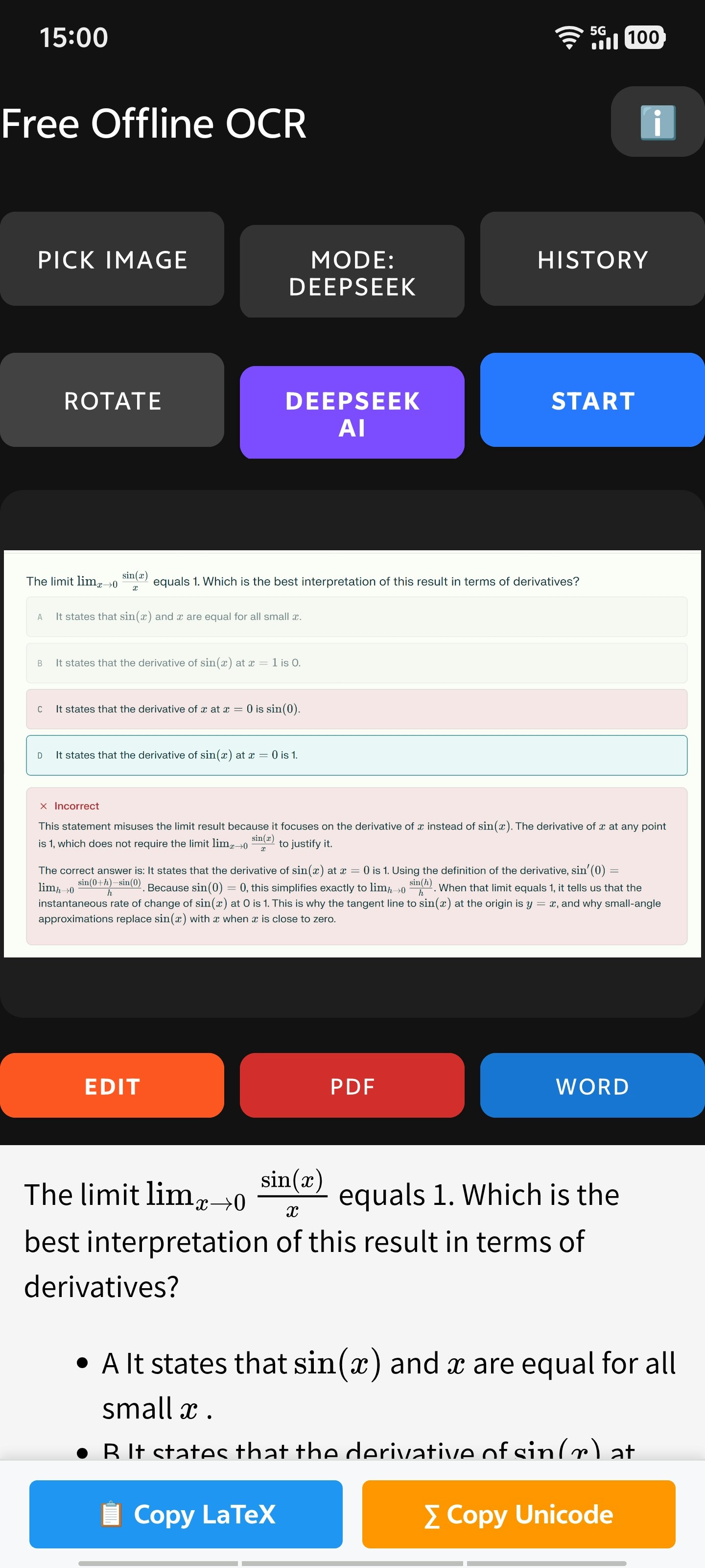 Local OCR - Screenshot 3 showing product features and functionality