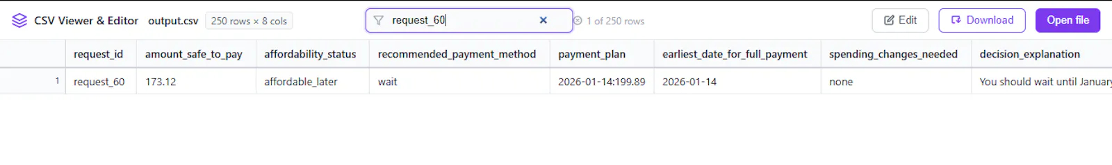 CSV Viewer & Editor Online: View & Edit screenshot 1