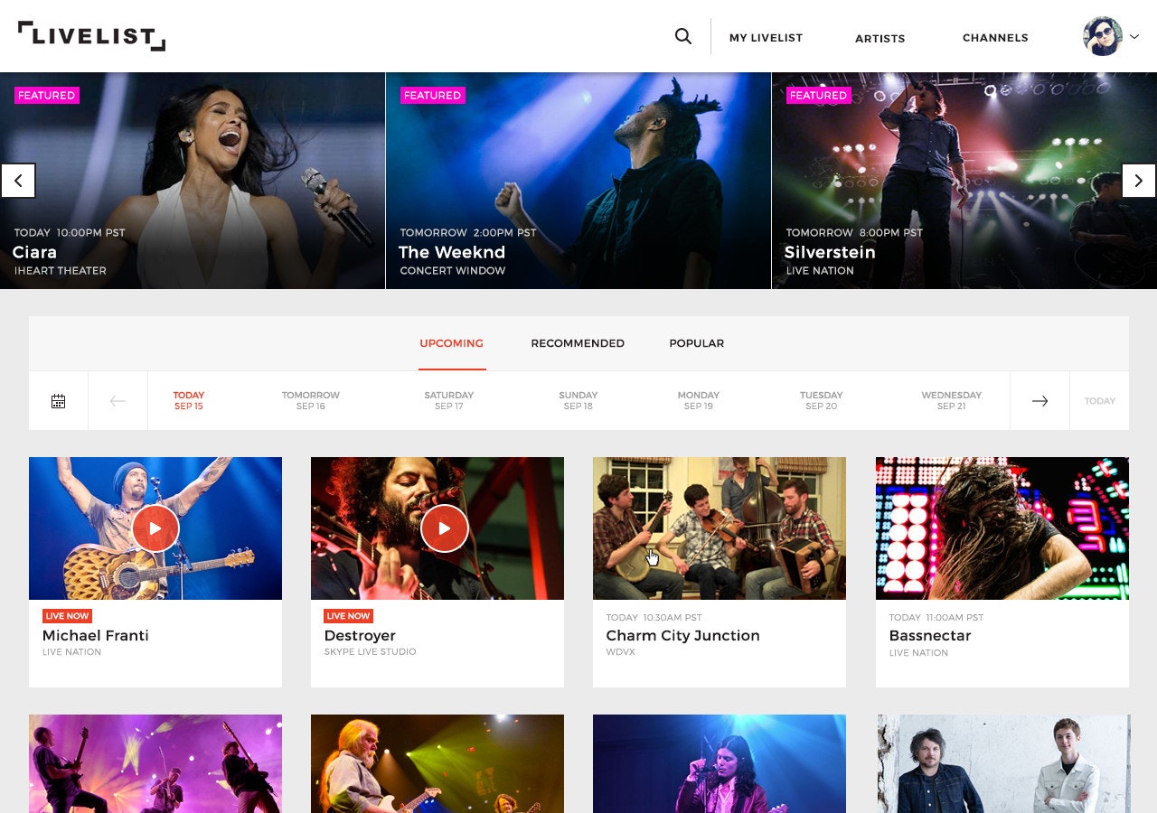 LiveList gallery image