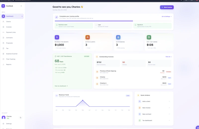 SoloDeck screenshot 3