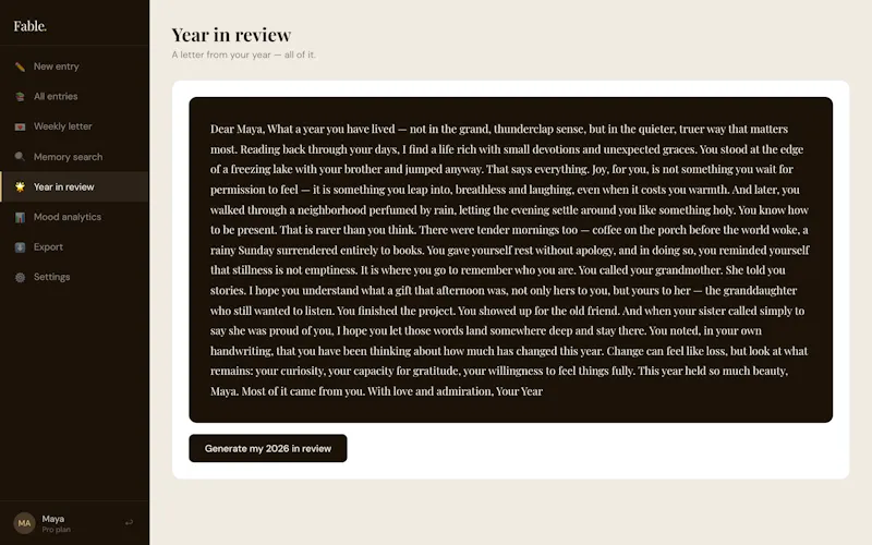 Fablejournal screenshot 9