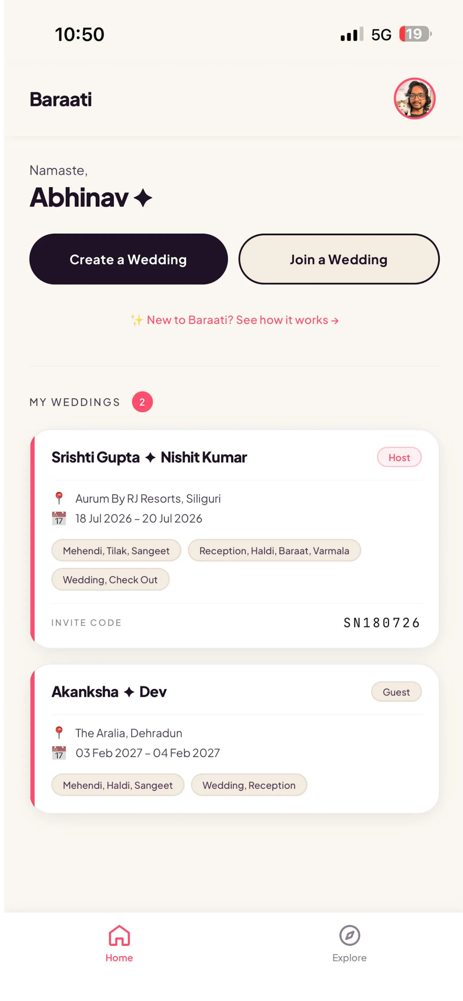 Baraati screenshot 2