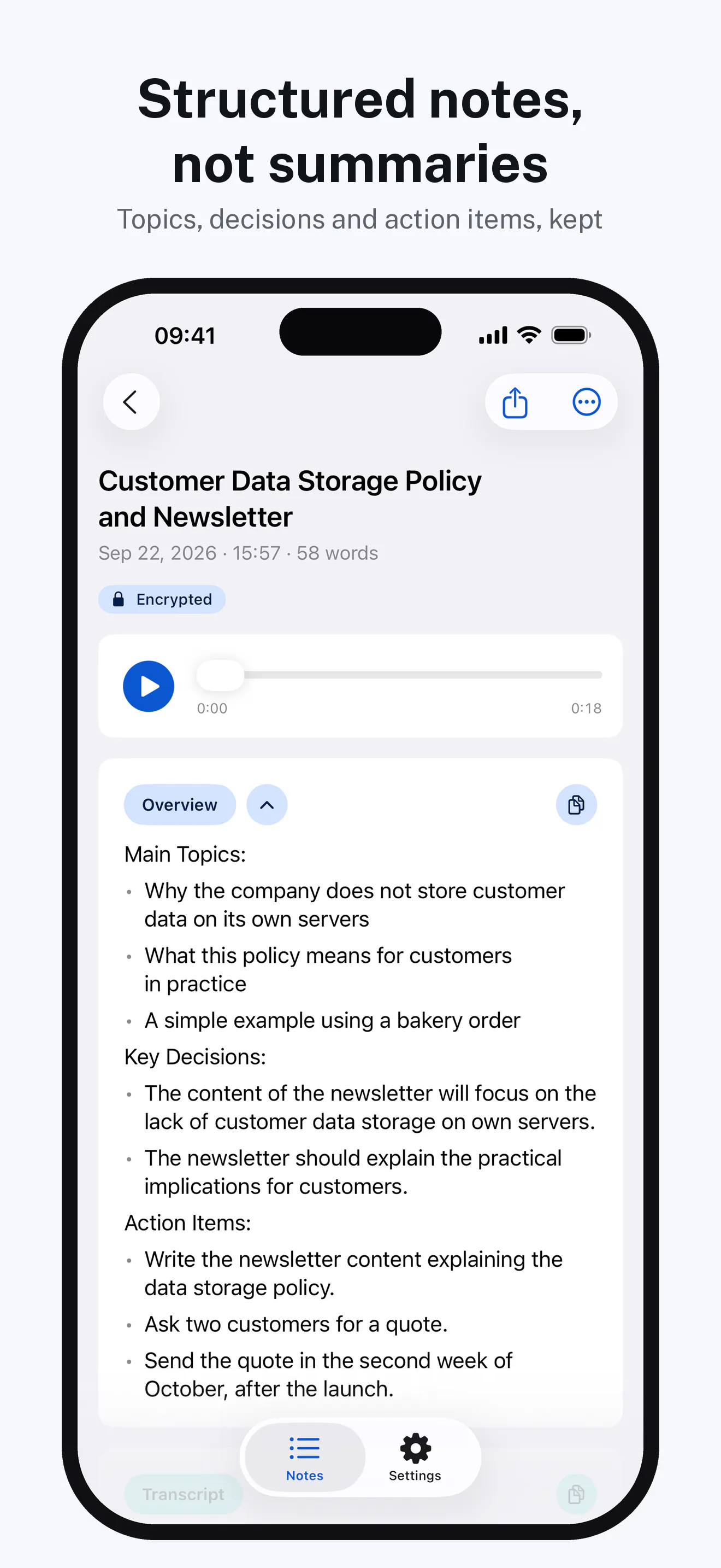 Offhand: Private Voice Notes gallery image