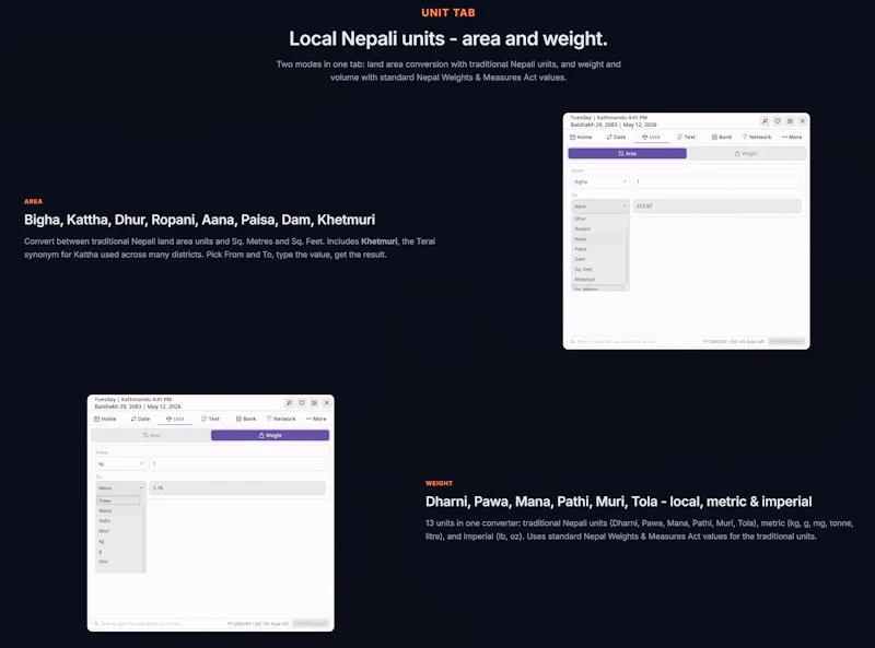 Nepali Calendar For PC - NepDate Widget screenshot 5