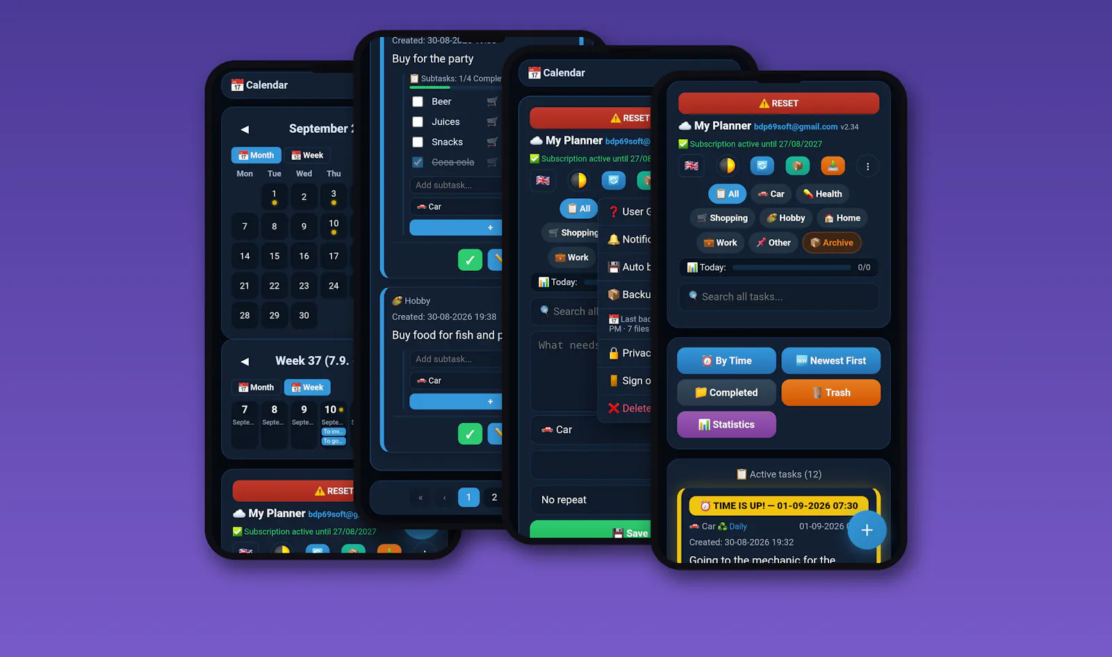 MyPlanner screenshot 1