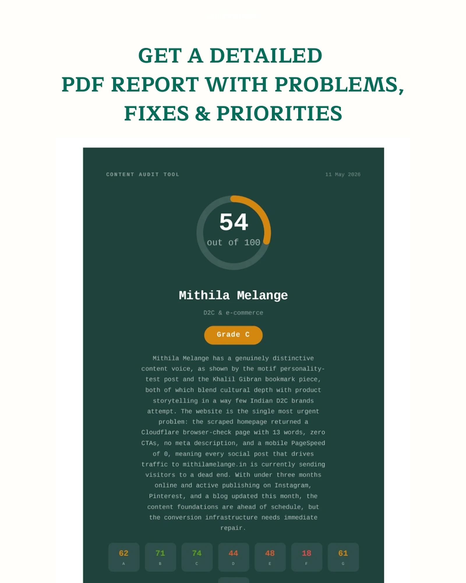 Contentphilic - Content Audit Tool screenshot 2