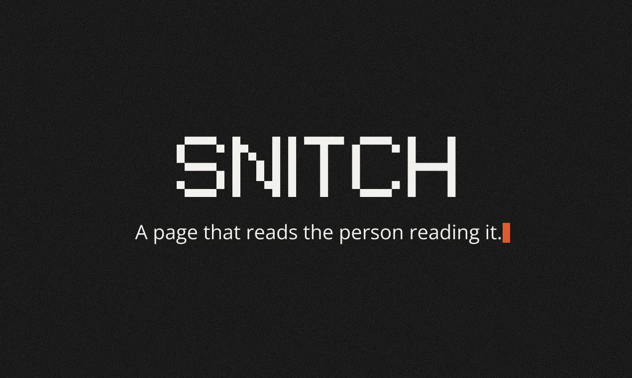 Snitch by AlphaVenture gallery image