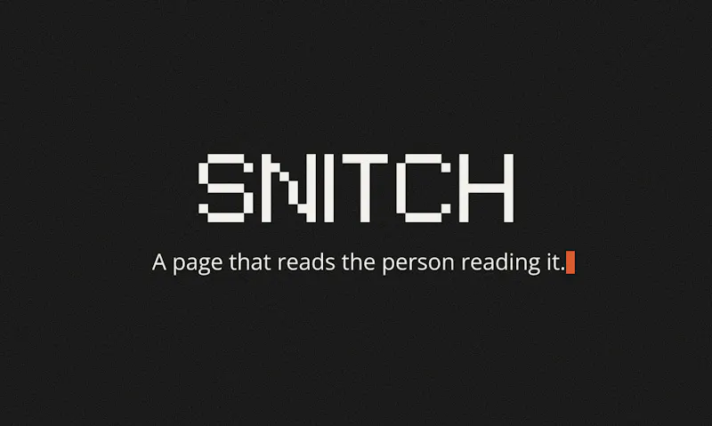 Snitch by AlphaVenture screenshot 2