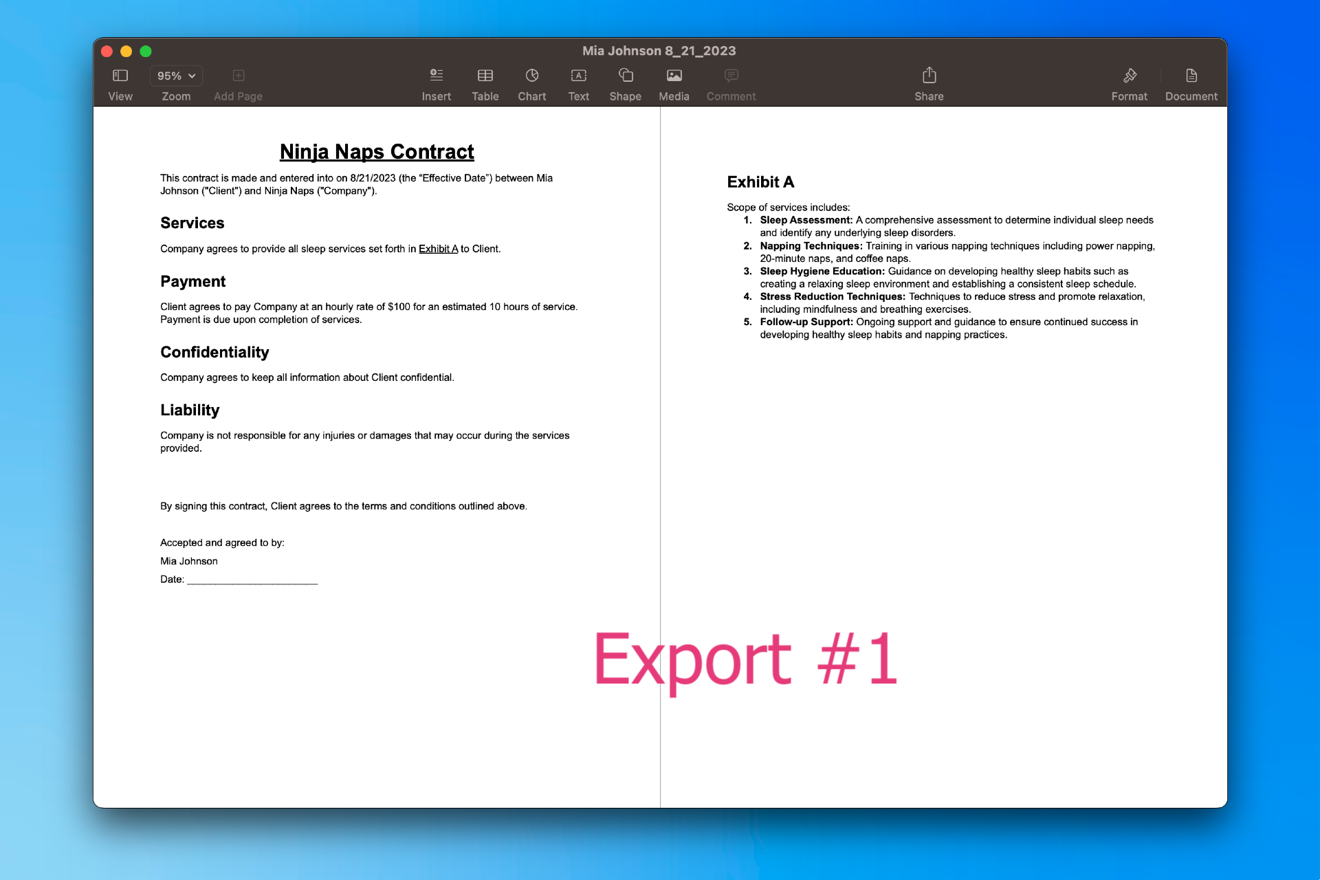 Экспорт в Word Pro - Генерировать документы слова из шаблона медиа 3