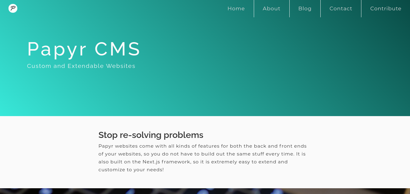 Papyr  CMS gallery image