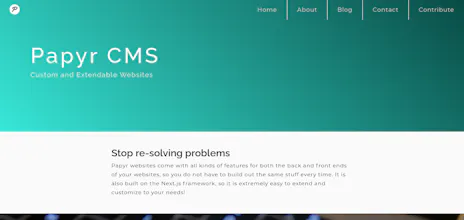 Papyr CMS gallery image