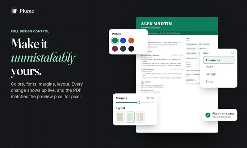 Plume screenshot 5