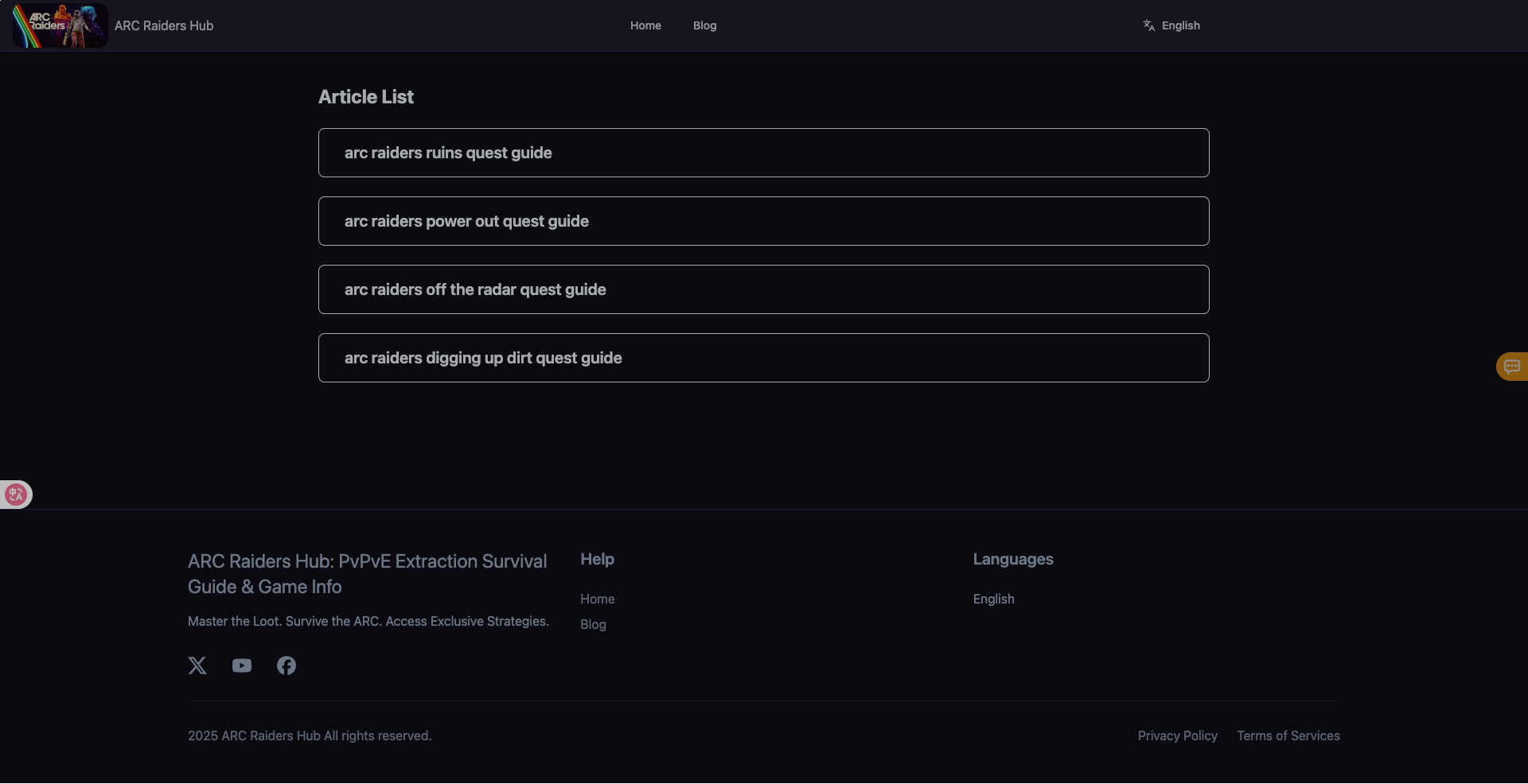 ARC Raiders Hub - Screenshot 3 preview