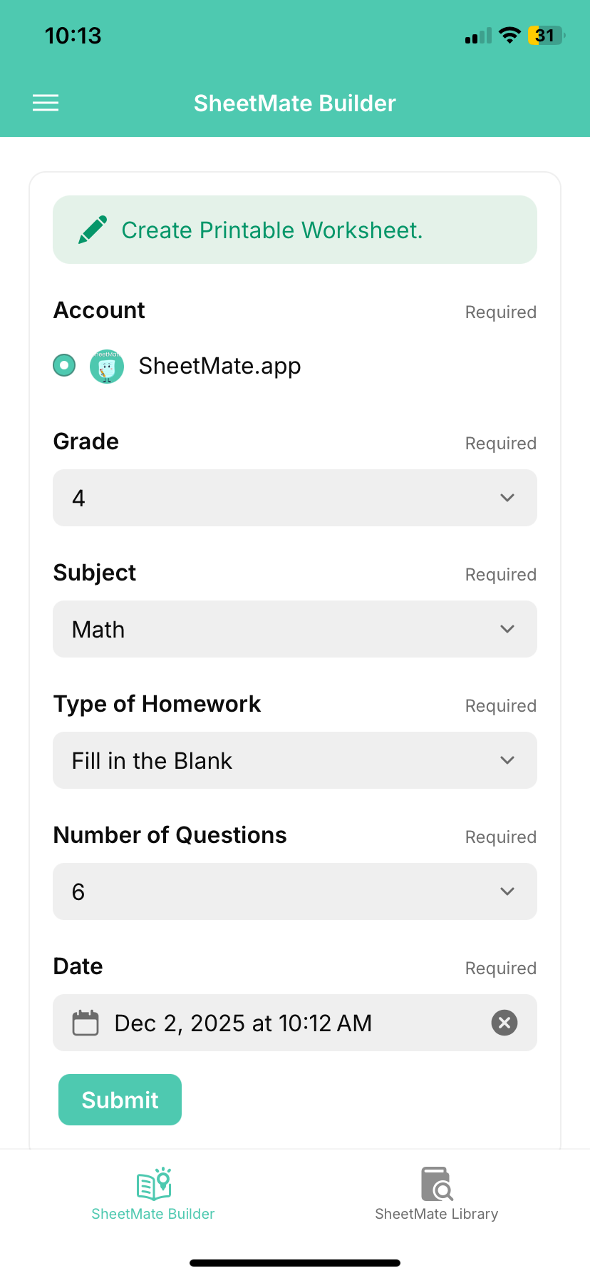 SheetMate - Screenshot 5 showing product features and functionality