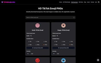 TikTokEmojis.click gallery image