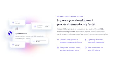 Horizon AI Template gallery image