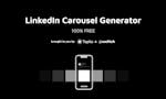 LinkedIn Carousel Generator image
