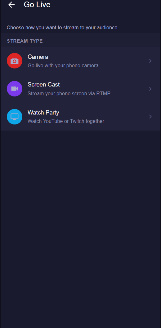 Streamd — Live Streaming gallery image