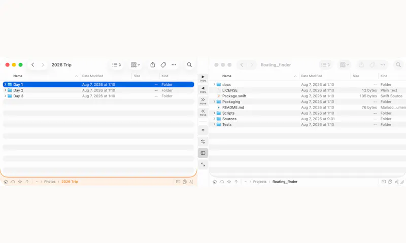 Floating Finder screenshot 3