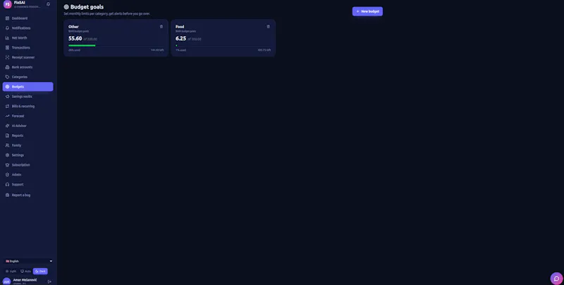 FinsAI screenshot 2