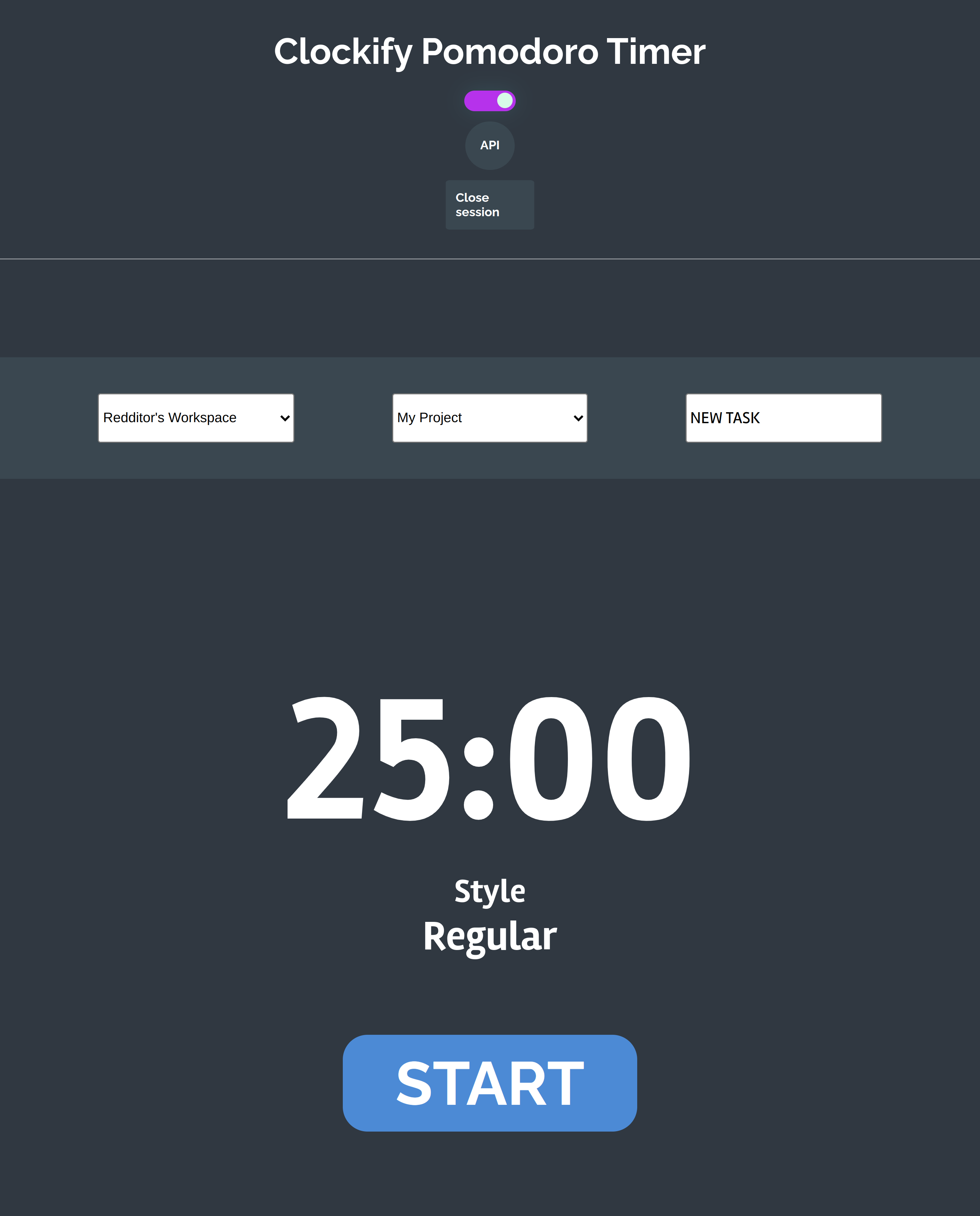 Clockify Pomodoro Timer gallery image