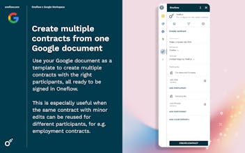 Oneflow for Google Workspace gallery image