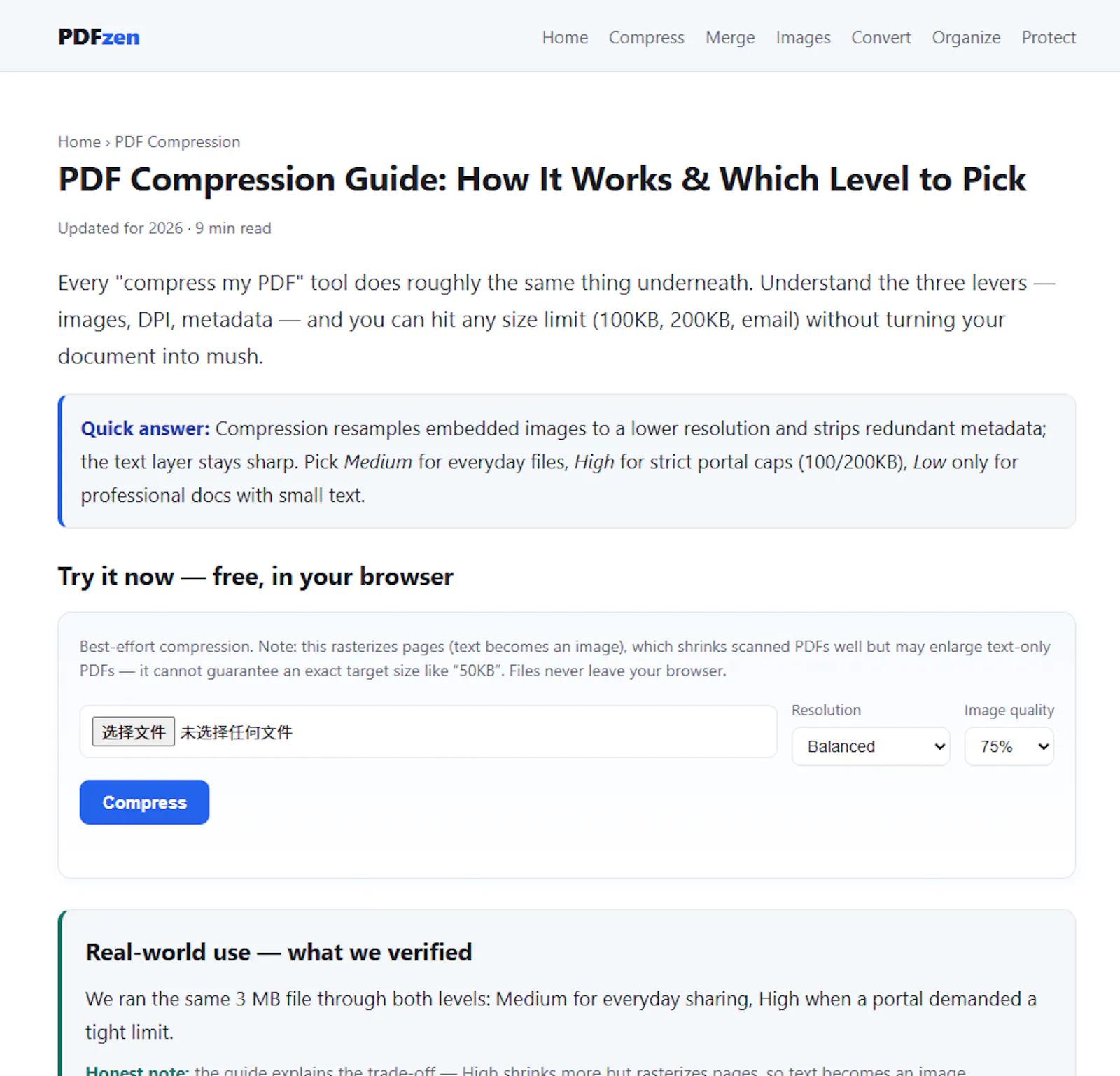 PDFzen screenshot 3