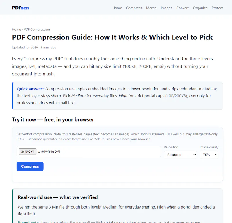 PDFzen screenshot 3