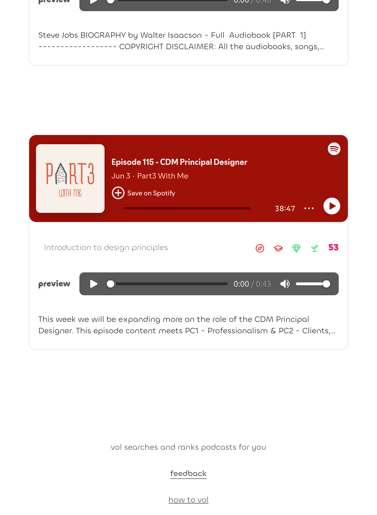 vol - Findet Podcasts, um Ihre Neugier zu erweitern Medien 4