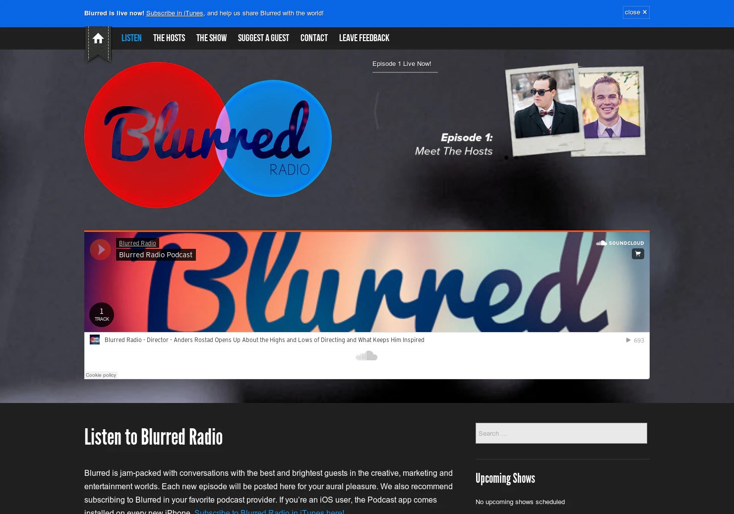 Blurred Radio Podcast