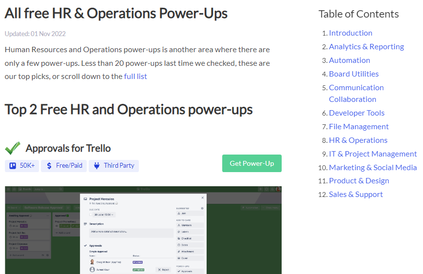 Directorio de potencia gratuita de Trello media 4