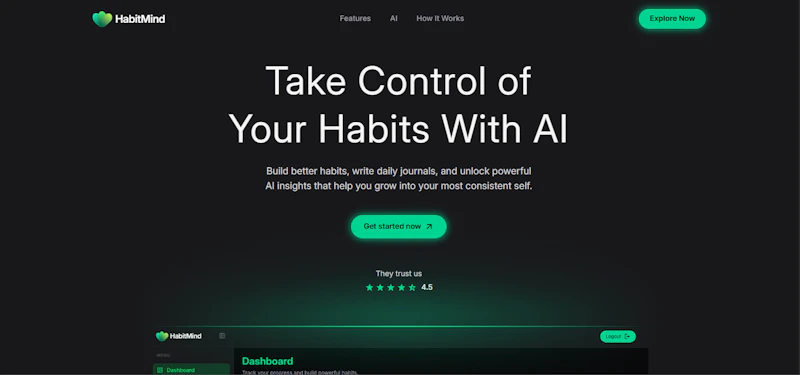 HabitMind screenshot 1