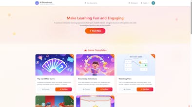AI Classroom Game Builder gallery image