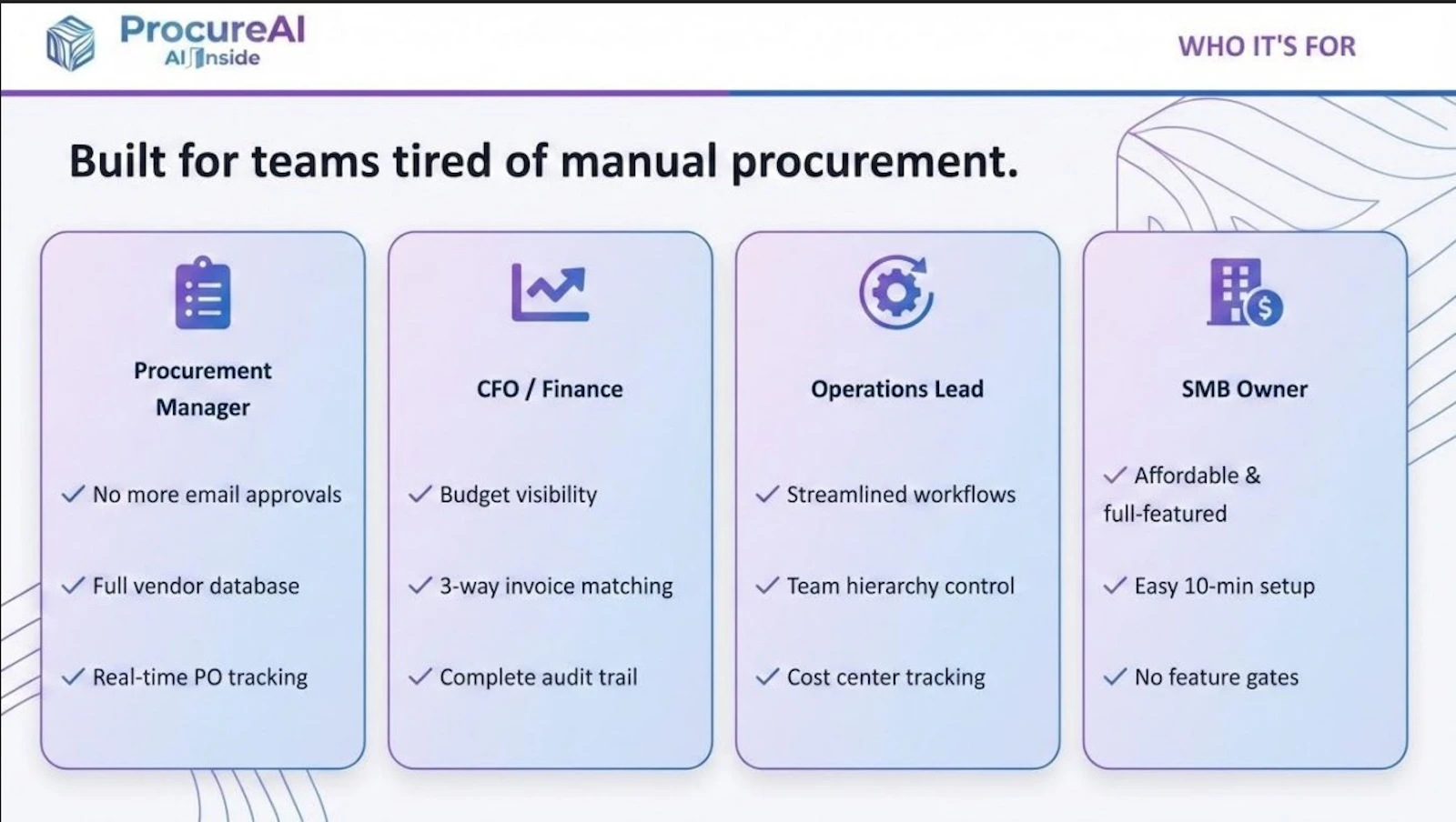 ProcureAI screenshot 7