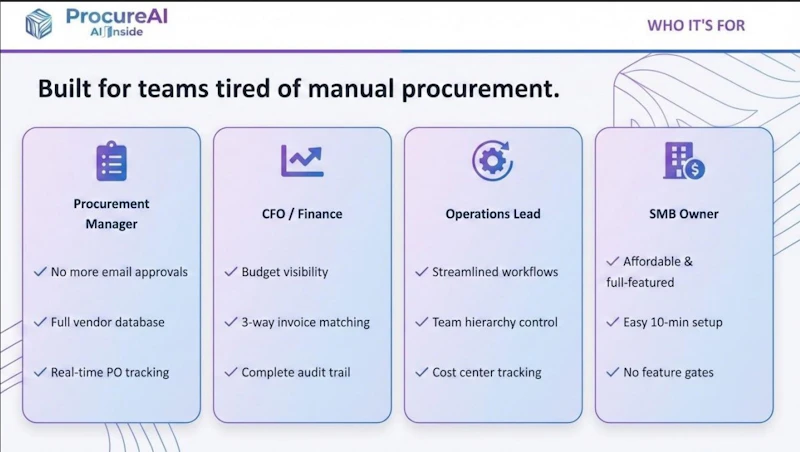 ProcureAI screenshot 7