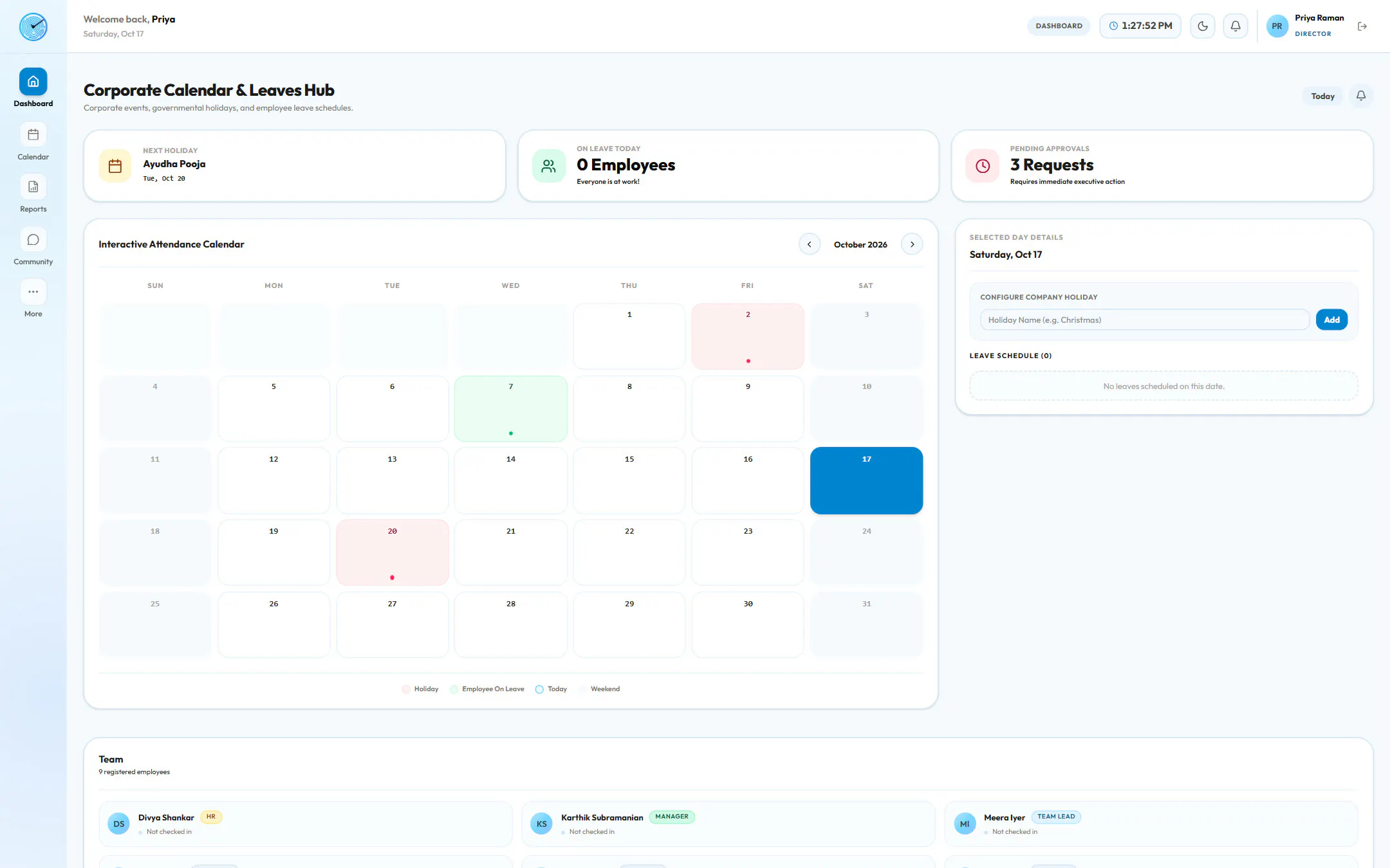 Clowi simplified attendance  gallery image