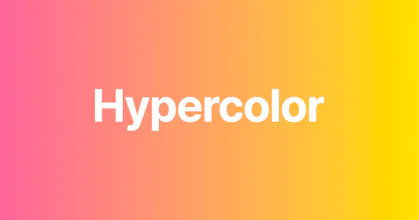 Hypercolor gallery image
