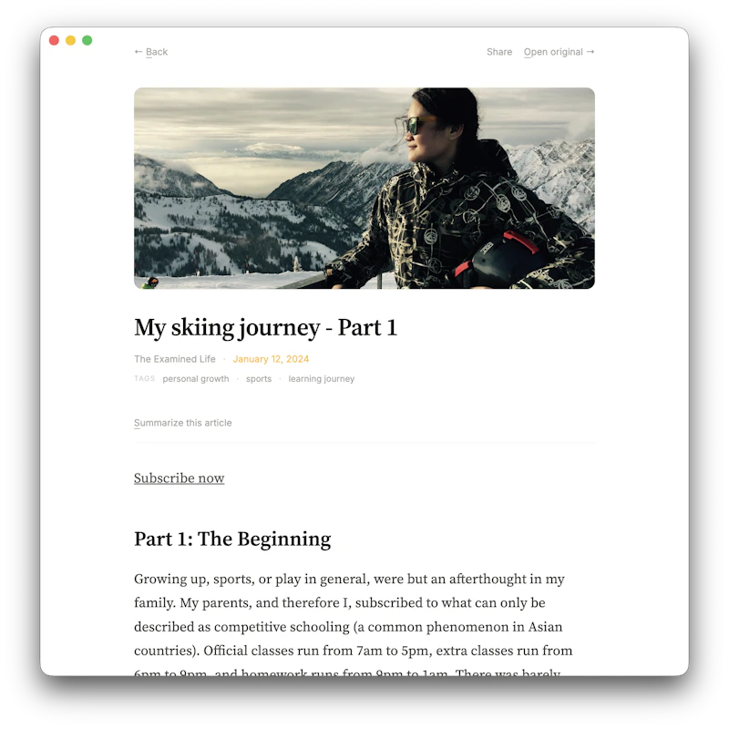 Mindful Reader screenshot 3